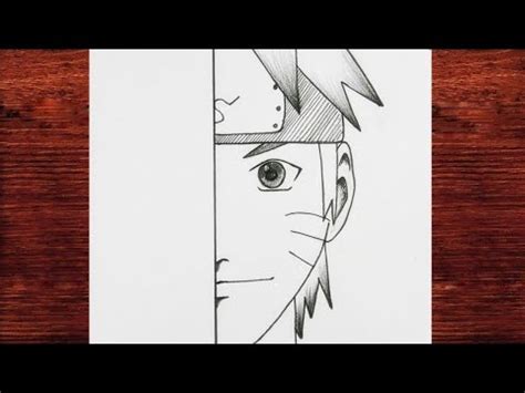 Anime Erkek Çizimi Kolay Yeni Başlayanlar İçin Naruto Nasıl Çizilir Karakalem Adım Adım M A Çizim