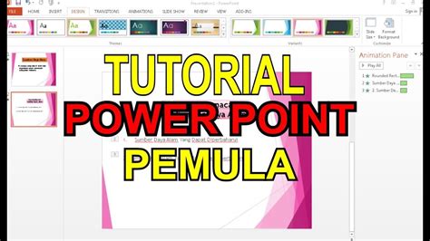 Tutorial Power Point Pemula Youtube Hot Sex Picture