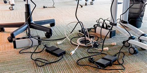 Under table wire management for computer desks by flea. 10 DIY Cable Management Desk Organizing TIps to Keep Wires ...