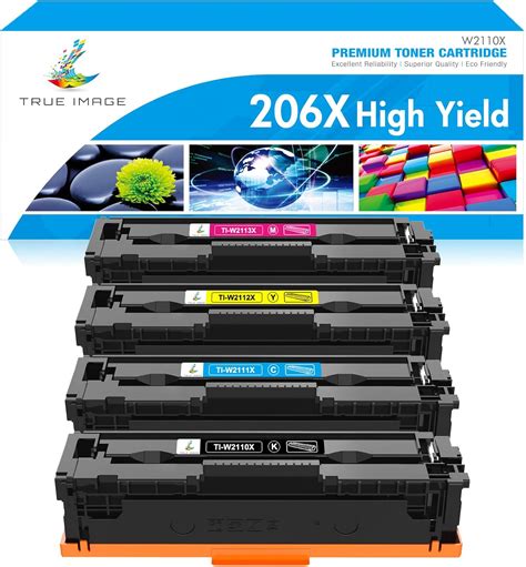 True Image Compatible Toner Cartridge Replacement For Hp 206x 206a