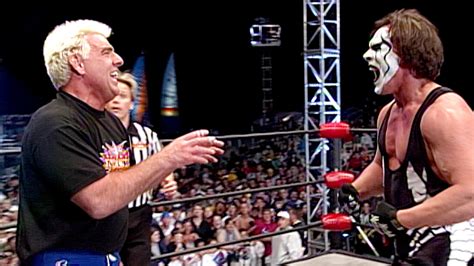 This Day In Wcw History Ric Flair Vs Sting Main Wcw Worldwide