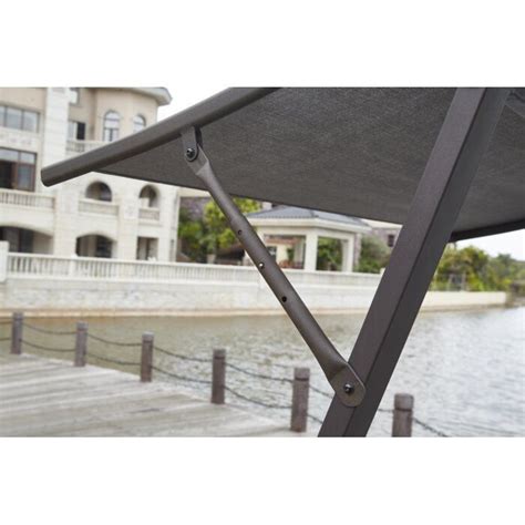 Redefine luxury with quirky metal canopy swing. Marquette Canopy Swing : Marquette 3-Seat Daybed Porch ...
