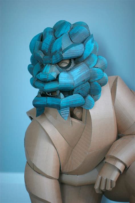 Large Scale Cardboard Sculptures By Warren King Daily Design