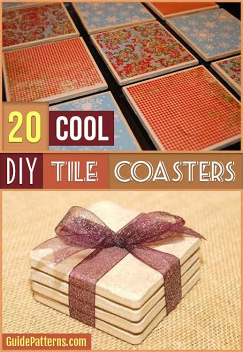 20 Cool Diy Tile Coasters Guide Patterns