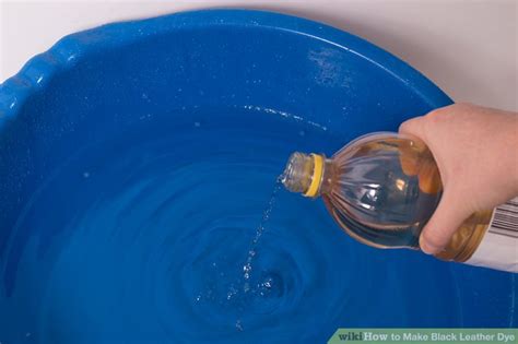 Secondly the dye penetrates the leather so you can't change your mind and dye a different or lighter colour afterwards. How to Make Black Leather Dye: 5 Steps (with Pictures ...
