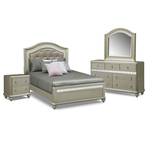 Value City Furniture Clearance Bedroom Sets Neo Classic Youth 5 Piece