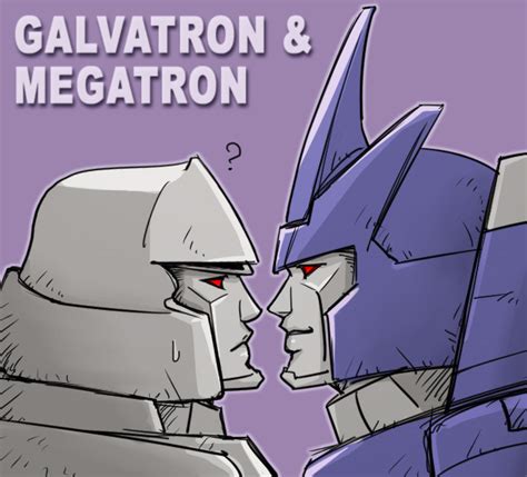 G1 Galvatron And Megatron By J 666 On Deviantart