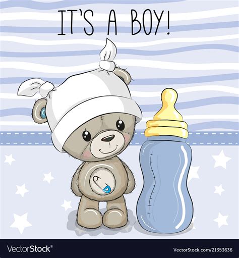 Baby Boy Teddy Bear Clip Art 20 Free Cliparts Download Images On