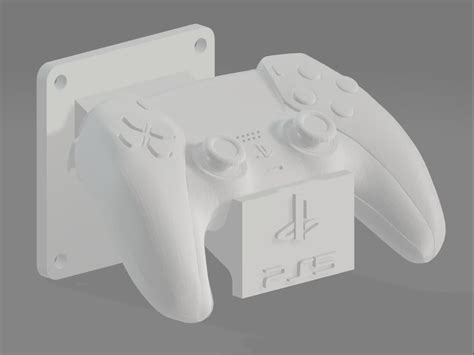 Ps5 Dualsense Controller Stands And Wall Mounts Stl Files 3d Etsy
