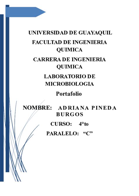 Doc Universidad De Guayaquil Facultad De Ingenieria Quimica Carrera