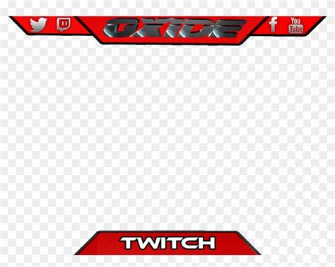 Picture Overlay Template Twitch Overlay Blank Png Transparent Png