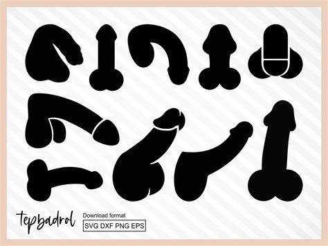 Penis Svg Dick Svg Cut File For Cricut And Silhouette Penis Etsy The