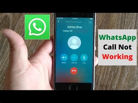 How To Fix WhatsApp Call Not Working On IPhone YouTube