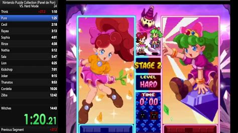 Nintendo Puzzle Collection Panel De Pon Vs Com Hard Speedrun In 14 04 Youtube