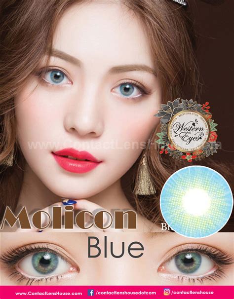 Molicon Hydrocor Blue Color Contact Lens