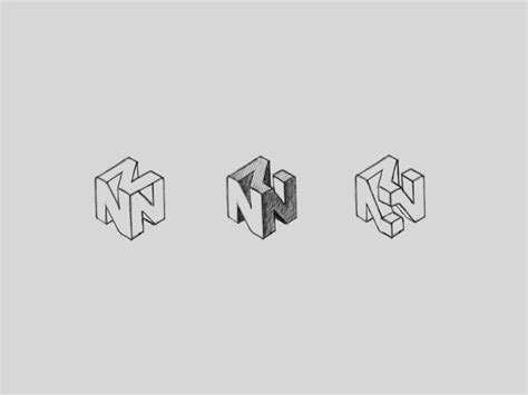 Nerio Logo By Benjamin Oberemok On Dribbble