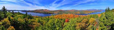 Schroon Lake From Leland Hill Treetop Wildernesscapes Photography Llc