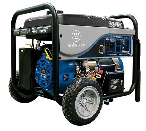 Westinghouse Wh6500e Portable Generator 6500 Running
