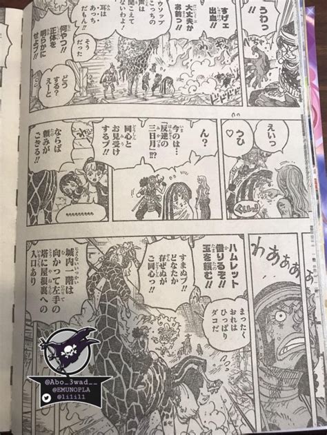 漫画 ワンピース 第 話 RAW 日本語 MANGA One Piece マンガ ワンピース 만화 원피스 海贼王 Ein Stück