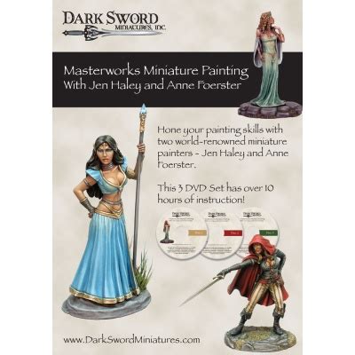 Dvd Masterworks Miniature Painting With Jen Haley And Anne Foerster