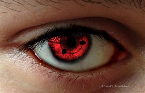 Real Sharingan By Theossfx On Deviantart