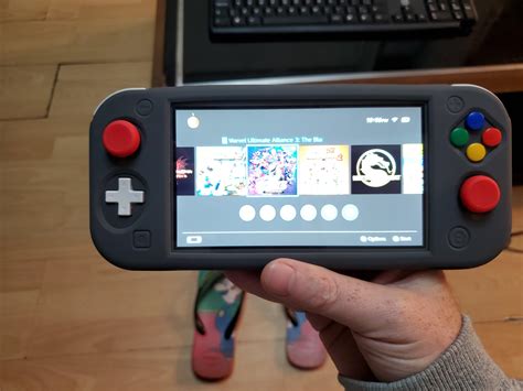 This Is My Switch Lite Bigger Buttons Resembling Super Famicon R
