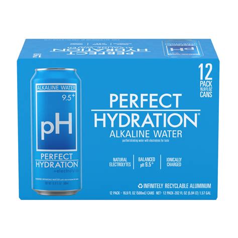 Perfect Hydration Alkaline Water 169 Oz Cans 12 Pk Pick Up In