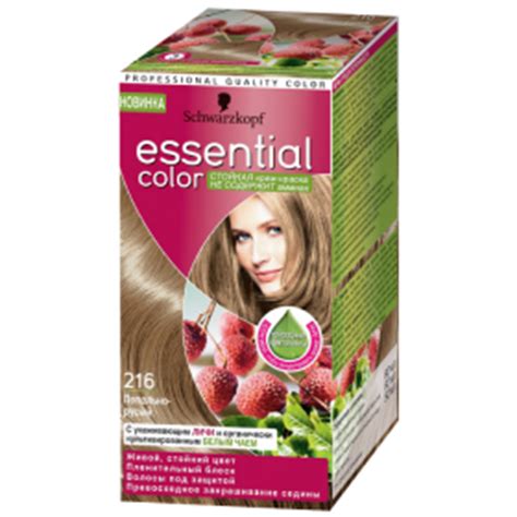 Краска для волос Essential Color 216 Пепельно-Русый | Цвет, стойкость, окрашивание | Отзывы о ...