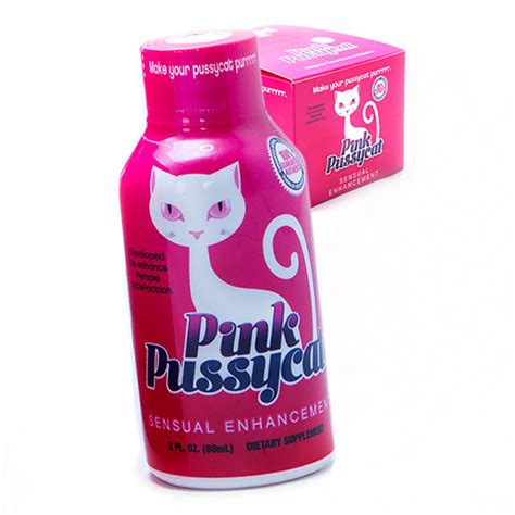 Pink Pussycat Shot 2oz 12 Pack Display Adult Store