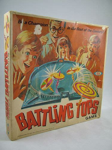 Battling Tops Battle Tops Vintage Board Games Board Games