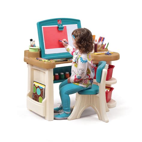 Step 2 Deluxe Art Master Desk Toys And Games Arts And Crafts Easels