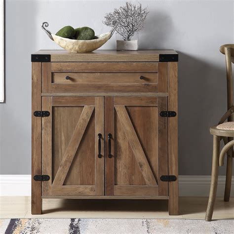 Accent Storage Cabinet Farmhouse Buffet Cabinet Sideboard Buffet