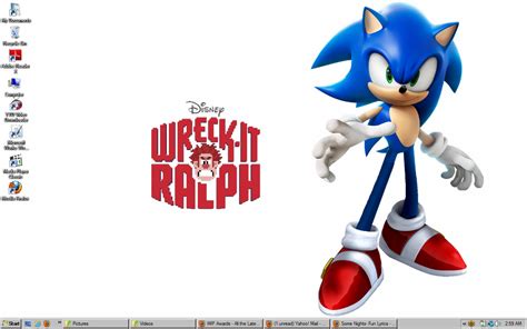 Desktop Sonic Wreck It Ralph By Dtwx On Deviantart
