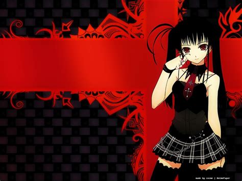Dark Gothic Girl Anime The Best Wallpapers Of The Web