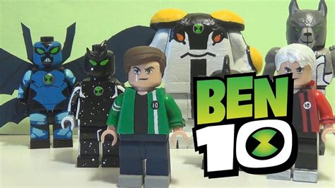 Custom Lego Ben 10 Figures Part 2 Youtube
