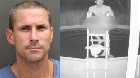 Police Unzip Id Of Florida Man Accused Of Skinny Dipping In Womans Pool