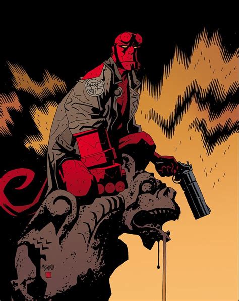 Mignola Hellboy Hellboy Comic Mike Mignola Art