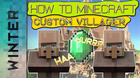 How to Minecraft: How to make custom villager trades [MCedit] - YouTube