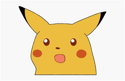 Surprised Pikachu Meme Hd Png Download Transparent Png Image Pngitem