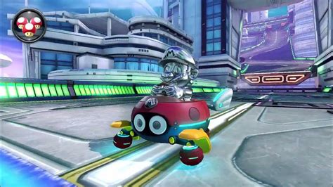 Mario Kart 8 Deluxe Mute City Staff Ghost 200cc Youtube