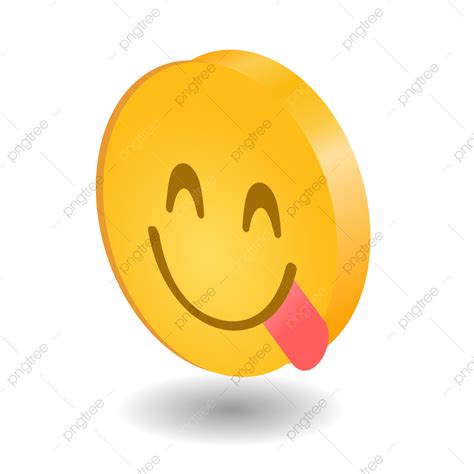 Sticking Tongue Out Clipart Transparent Png Hd D Emoji Sticking Her