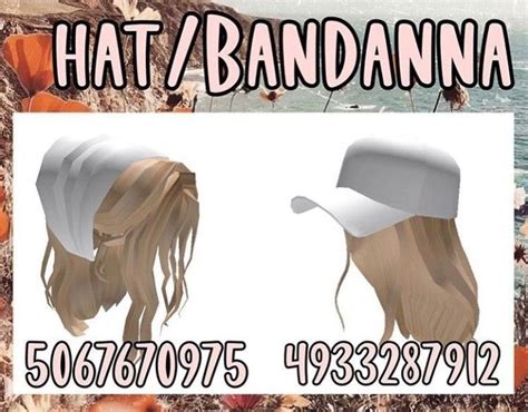 Pin By Soun On Roblox Coding Clothes Hair With Hat Roblox