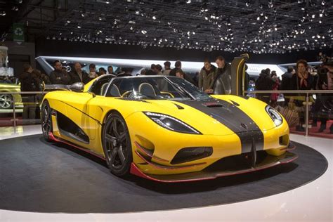 Koenigsegg Agera Rs Yellow Geneva 2016 Koenigsegg Super Cars Luxury Cars