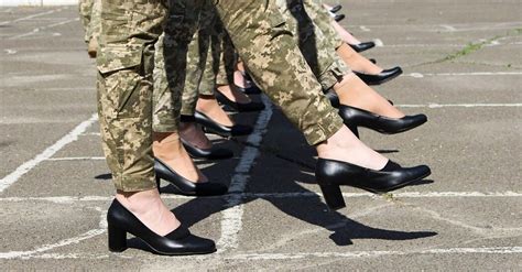 ‘why Ukrainian Army Faces Criticism For Making Women March In Heels