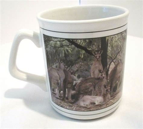 Australia Kangaroos Coffee Mug Ebay