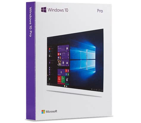 Windows 10 Professional Retail Box Windows 10 Professional Pack 32 Bit