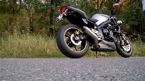 Triumph Street Triple 675 R With Arrow 3 In 1 Exhaust Youtube