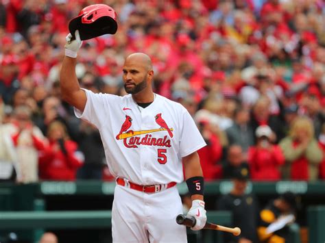 The Cardinals Fans Gave Albert Pujols The Standing Ovation He Deserved