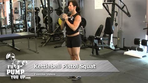 Kettlebell Pistol Squats How To Youtube