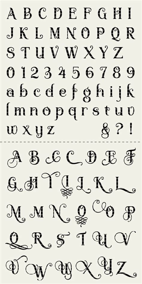 Full Alphabet Svg Fonts Cutfile Fancy Curls Cricut Font Etsy Fancy